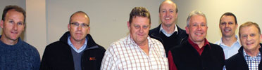 SAFPA council members seen at the AGM, from left: Michael Abbot, Craig Sim, Bruce Garner, Willem Gijzelaar, Manny Vieira, Norman Hall (president), Walter Zimmerman.